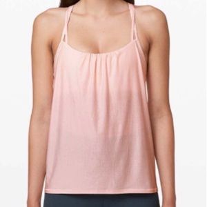 Lululemon Flow Y 2 in 1 sports bra tank top
